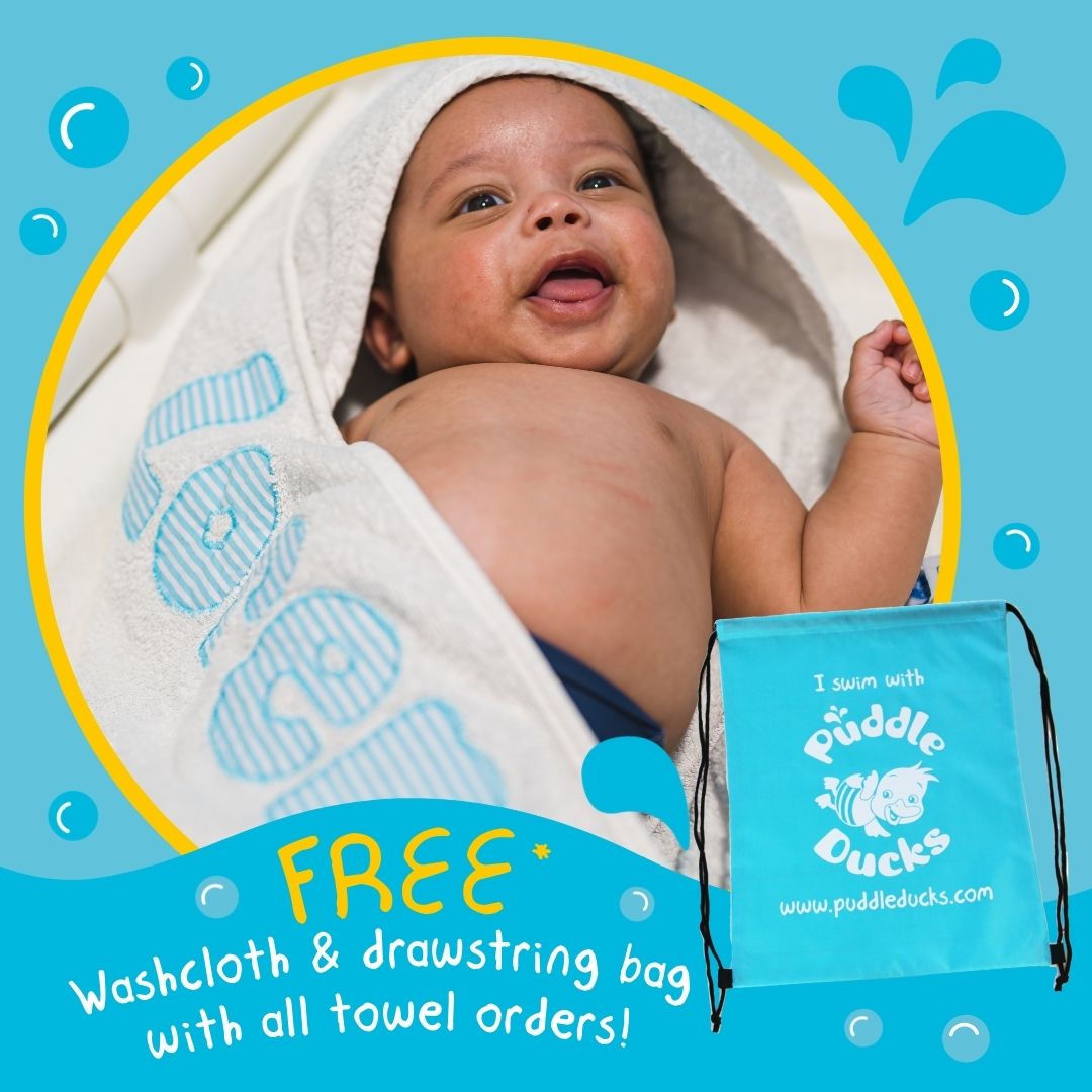 Puddle Ducks Hooded Towel