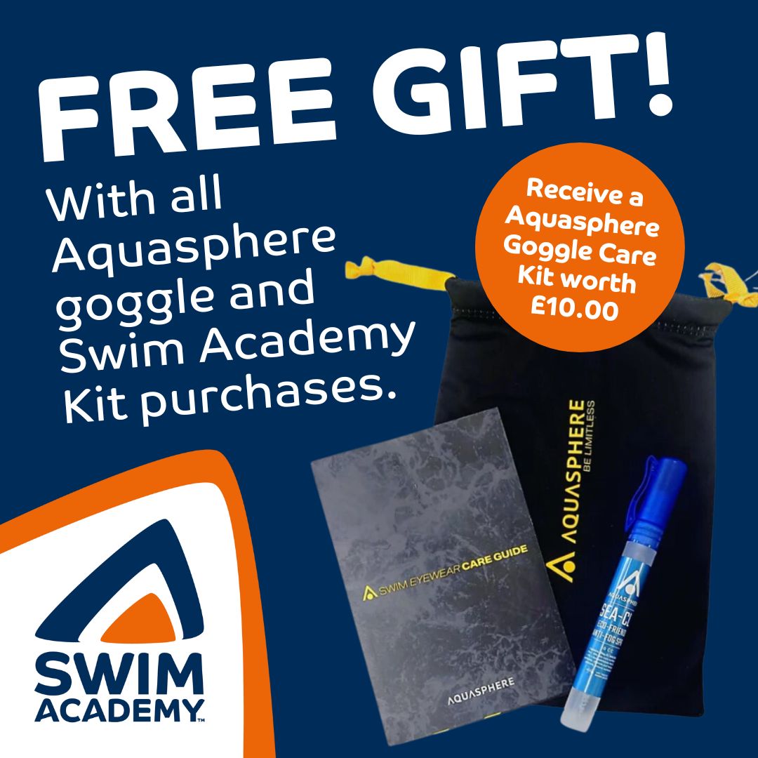 Swim Academy Kit with Aquasphere Kayenne Jr Goggles